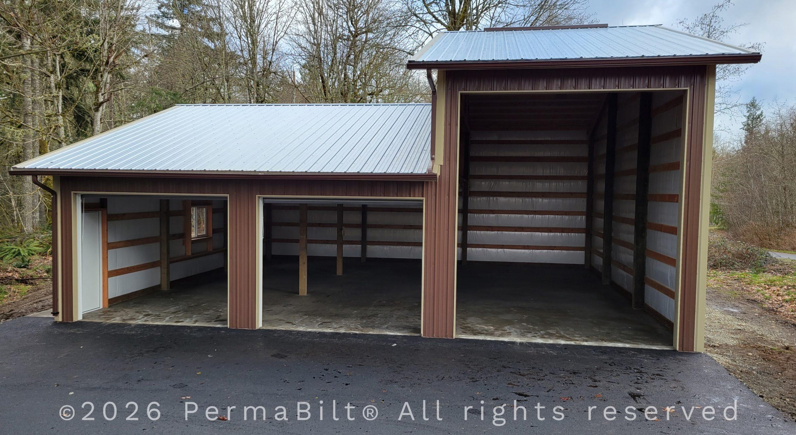 High Low Pole Building in Olympia – Thurston County