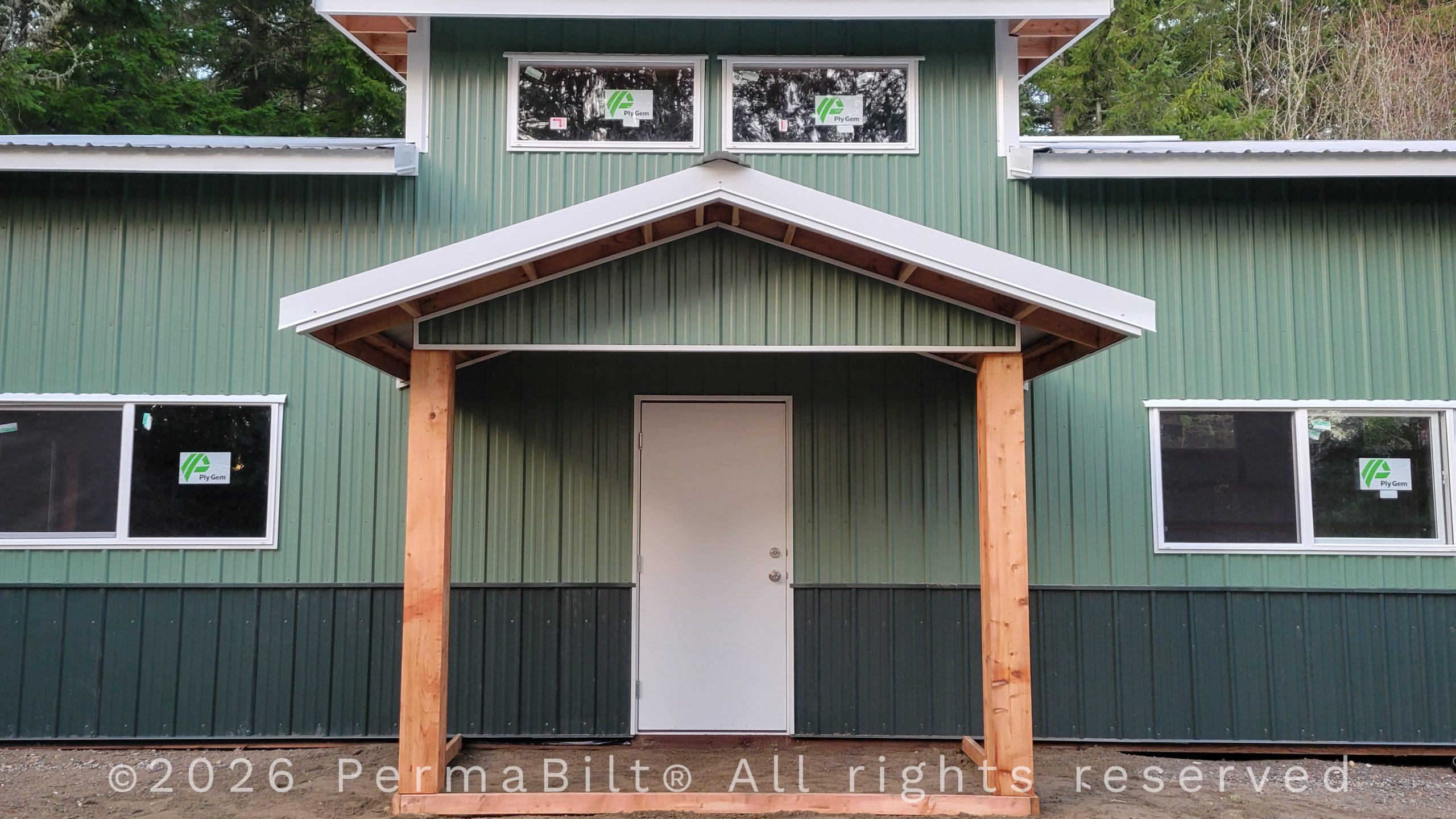 PermaBilt Porch Cover for Pole Buildings