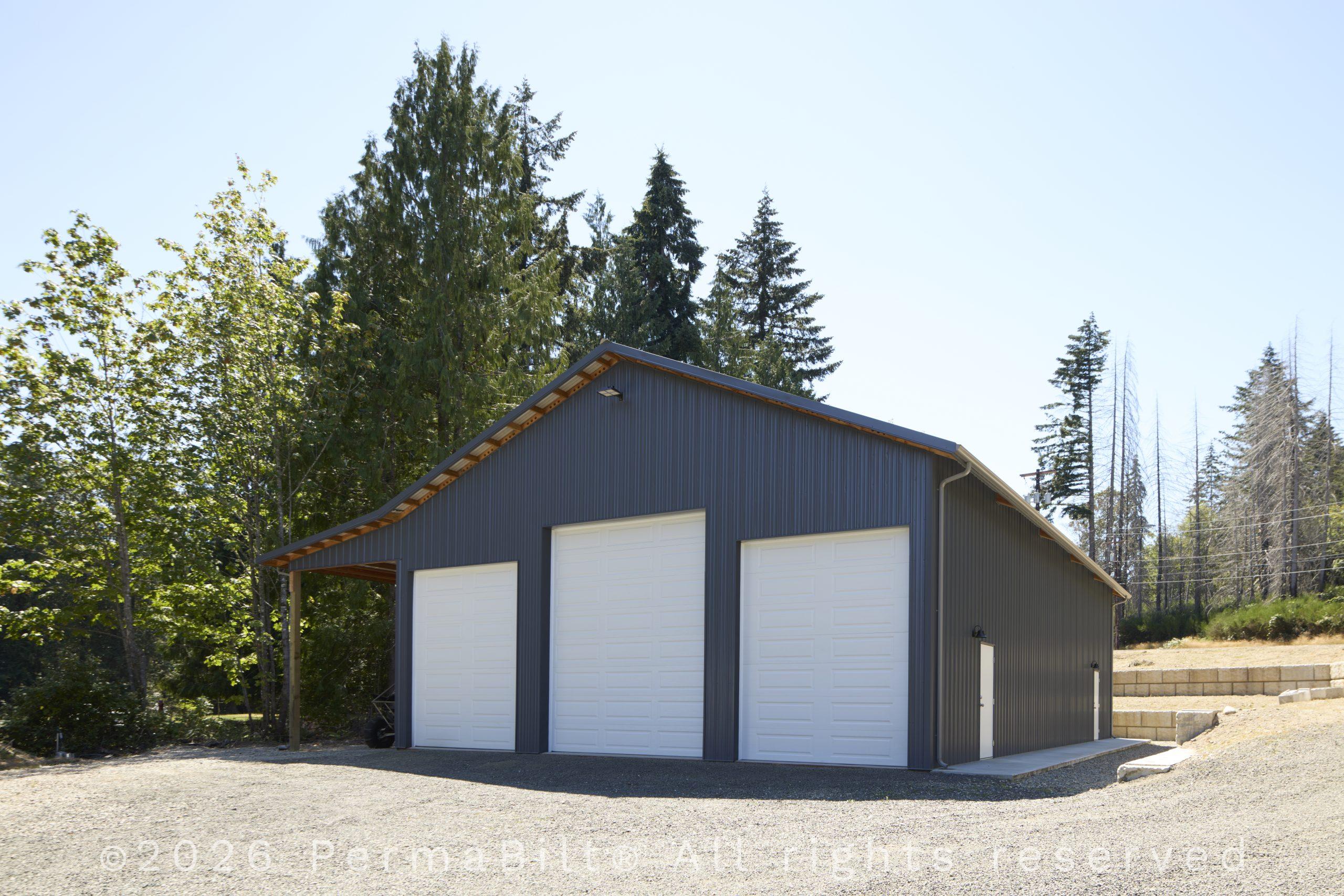Steel Pole Building – Grapeview – Mason County