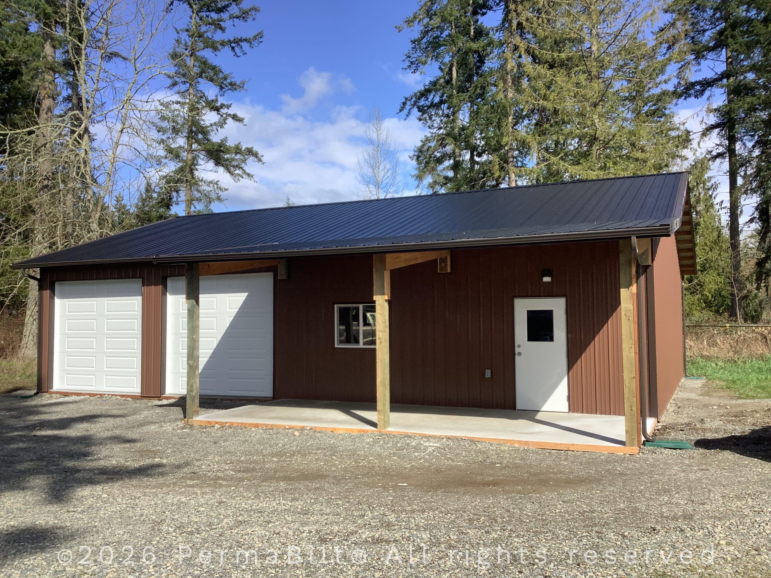 Pole Building w/ Lean-to – Pierce County